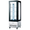 KBS Kühlvitriine Quad -für Kuchen und Torten, mit LED-Beleuchtung, Umluftkühlung