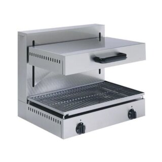 Gastro Lift-Salamander mit Incoloy-Heizelemente und 2 Heizzonen Tischmodel