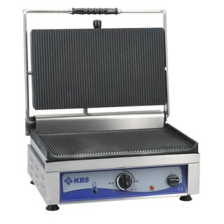 Kontaktgrill Grillfläche 45X27 Cm Oben & Unten Gerillt 1 Heizzone