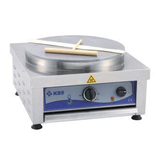 KBS Crepesgerät elektrisch - 230V, Ø 40 cm Graugussplatte, stufenlose Temperatur