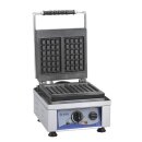 Brüssler Waffeleisen mit 1 Backplatte -  stufenlos...