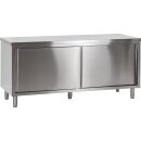 KBS Durchreiche-Arbeitsschrank mit Schiebetüren 150 x 70 cm