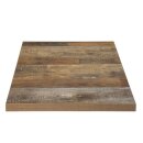 Bolero Tischplatte quadratisch in Urban dark und 700x700x48mm