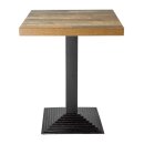Bolero Tischplatte quadratisch in Urban dark und 700x700x48mm