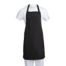 Whites Latzschürze schwarz