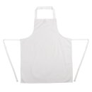 Whites Latzschürze aus Polycotton-Gewebe - 71 x 96 cm, weiß, atmungsaktiv