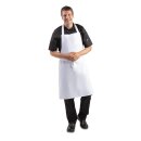 Whites Latzschürze aus Polycotton-Gewebe - 71 x 96 cm, weiß, atmungsaktiv