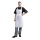 Whites Latzschürze aus Polycotton-Gewebe - 71 x 96 cm, weiß, atmungsaktiv