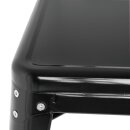 Bolero Bistro Quadratischer Stahltisch Schwarz - 660Mm