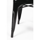 Bolero Bistrostuhl Aus Stahl Schwarz (4Er Pack)