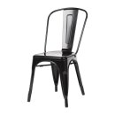 Bolero Bistrostuhl Aus Stahl Schwarz (4Er Pack)