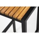Bolero Barhocker Stahl- Und Akazienholz