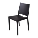 Florence stapelbare Stühle aus Polypropylen schwarz...