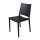 Florence stapelbare Stühle aus Polypropylen schwarz 4 Stück