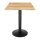 Bolero Quadratische Tischplatte Natur Vorgebohrt 70Cm