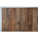 Bolero vorgebohrte rechteckige Tischplatte Urban Dark 1100x700mm