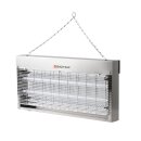 Eazyzap Gebürsteter Edelstahl Led Fliegenvernichter 20W