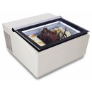 Combisteel Speiseeisvitrine mit Glasdeckel für 3x 5...