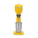 Profi Milchshake-Mixer gelb - mit 2 Bechern, 2...