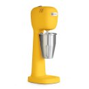 Profi Milchshake-Mixer gelb - mit 2 Bechern, 2 Geschwindigkeiten