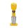 Profi Milchshake-Mixer gelb - mit 2 Bechern, 2 Geschwindigkeiten