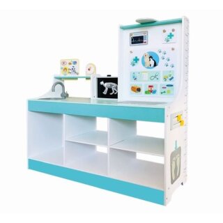 Beleduc Doctor Station, 3 In 1 Mit Aktionskarten