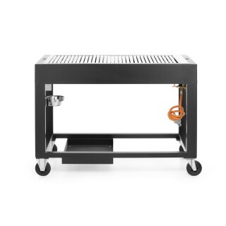 Rollbarer Gasgrill Modell Tampa mit  geschlossenem Brennersystem 10 kW