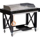 Gastro Gasgrill Modell Atlanta mit 3 separat Brenner und...