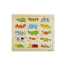 Match & Mix "Tiere"Holzpuzzle