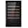 Combisteel Weinkühlschrank Single Zone - 118 Liter, LED-Beleuchtung, schwarz
