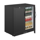 Polar Barkühler mit 2 Türen - 208 Liter, schwarz, für 180 x 33cl-Flaschen