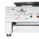 Profi Crêpes-Maker Buffalo – 3 kW, Gusseisen-Kochplatte mit Antihaft, 230V
