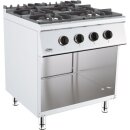 Combisteel Gastro Gasherd freistehend – 4 Brenner,...