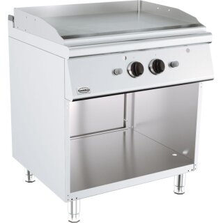 Combisteel Grillplatt Standmodell mit Unterschrank 800 mm
