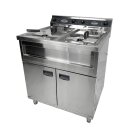 Gastro Elektro-Fritteuse 2x12L – 12 kW, mit...