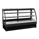 Gastro Kühlvitrine mit 2 Ablagen -...
