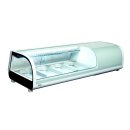 Combisteel Sushivitrine 4x 1/3 GN mit gebogenem Glas und...