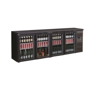 Gastro Barkühler mit 4 Glastüren 698 Liter