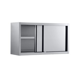Combisteel Wandschrank Schiebetüren 200x40 cm – Edelstahl