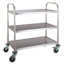 Gastro Servierwagen 3 Etagen – demontierbar, bis 50...