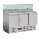 Combisteel Pizzatisch 136 cm mit Granitplatte – 3...