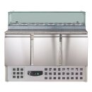 Combisteel Pizzatisch 136 cm mit Granitplatte – 3...