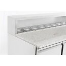 Combisteel Pizzatisch 3 Türen