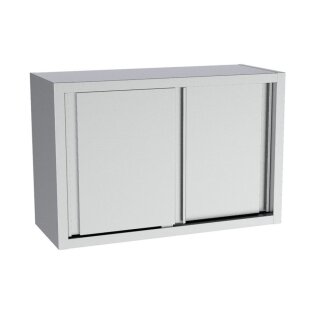 Combisteel Edelstahl Wandschrank 1600x400 mm – mit Schiebetüren