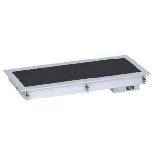 Drop-In Einbau Heizplatte Keramik 4/1 - Schwarz