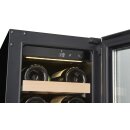 Combisteel Weinkühlschrank für 20 Flaschen - 1 Zone, LED-Beleuchtung, 50 Liter