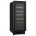 Combisteel Weinkühlschrank für 20 Flaschen - 1 Zone, LED-Beleuchtung, 50 Liter