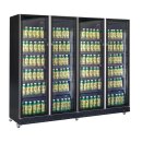 Gastro-Kühlschrank 1608 Liter mit 4 Glastüren -...