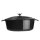 Vogue Ovaler Schmortopf Schwarz - 5 Liter