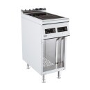 Gastro Induktionsherd mit 2 Platten und offenem Unterbau...